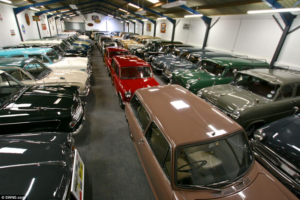 Jaguar Land Rover’s Special Vehicle Operations division acquires 543 classic British cars to use in international heritage events