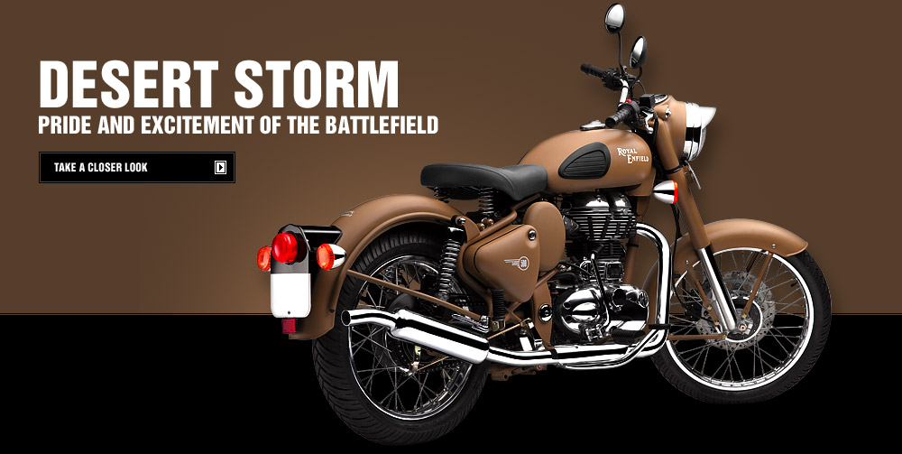 Royal Enfield Classic desert storm 500