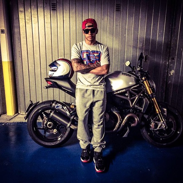 Lewis Hamilton Buys New Ducati Monster 1200