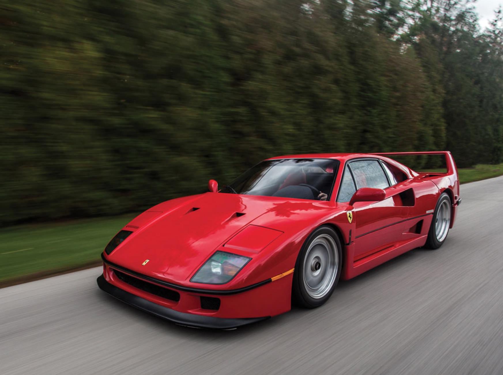 Camping with a Ferrari F40! Really?