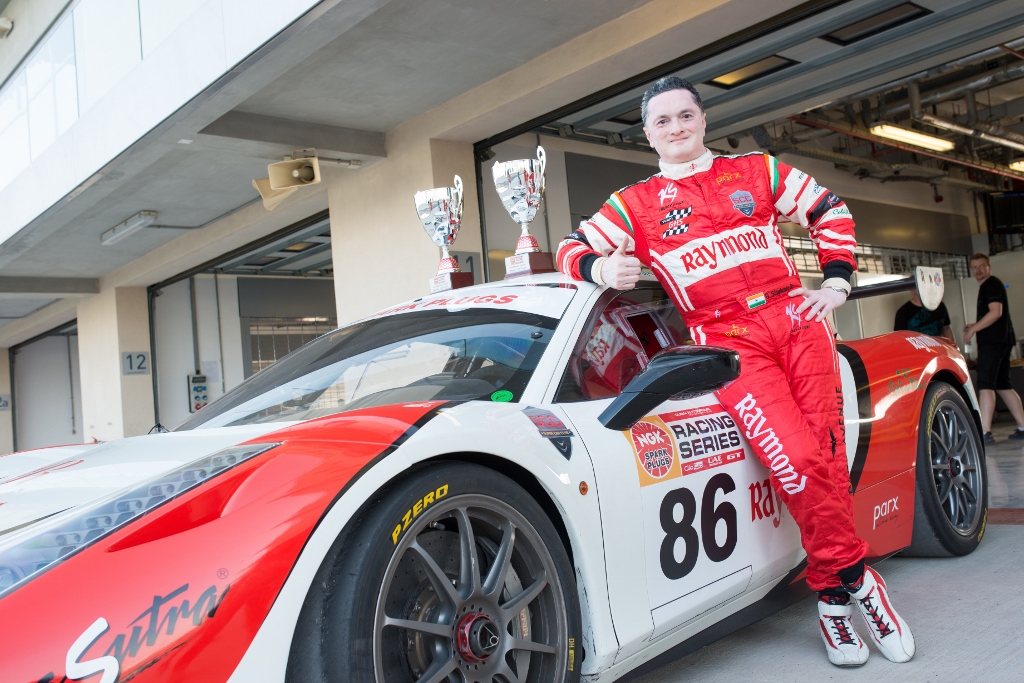 Double win for Mr. Gautam Singhania in NGK Racing Series at the YAS MARINA Circuit