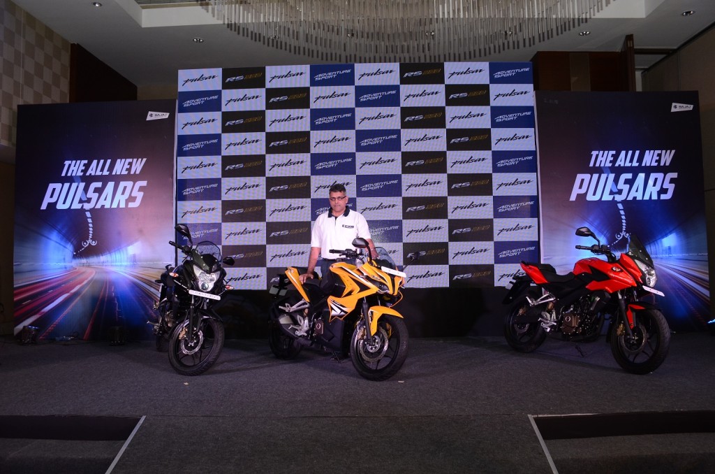 Bajaj Auto Ltd at the showcase of the New Age Pulsars