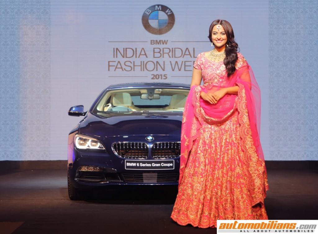 2015 BMW 6-Series Gran Coupe & Sonakshi Sinha (2)