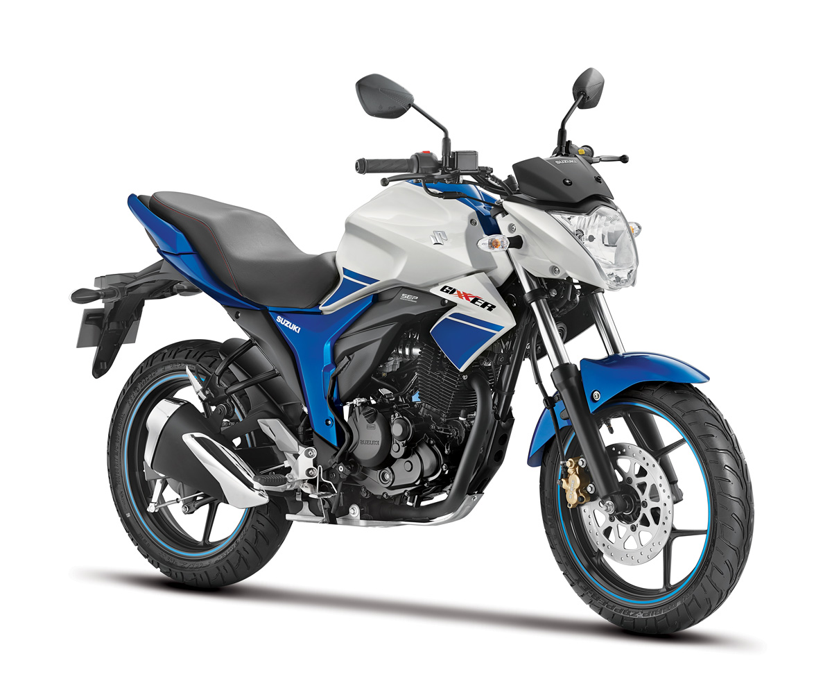 Suzuki Gixxer Gets Two New Racing Colours In India