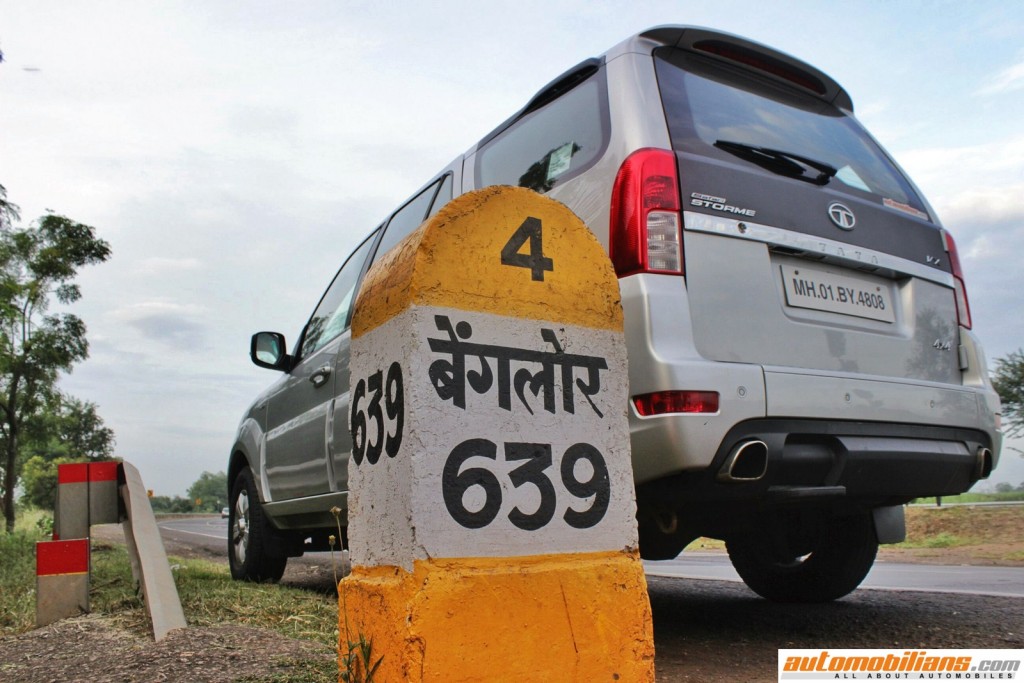 Travelogue - Pune - Bangalore - 2015 Tata Safari Storme 4x4 (1)