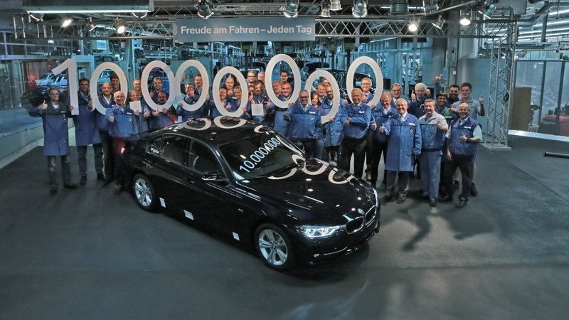 BMW Rolls Out 10 Millionth BMW 3-Series In Munich