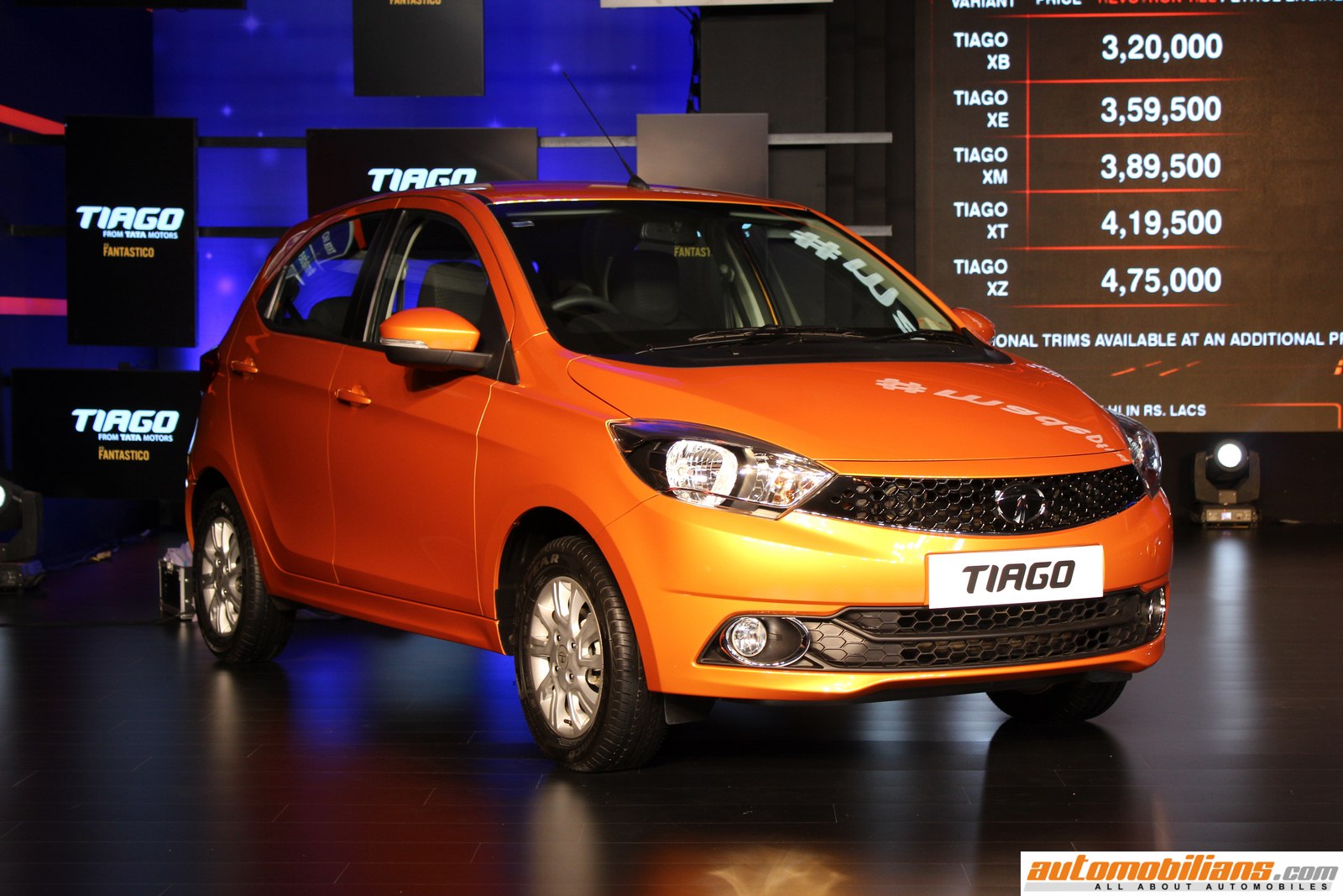 Tata Tiago Launched In India At Rs. 3.20 Lakhs (Ex-Showroom, New Delhi)