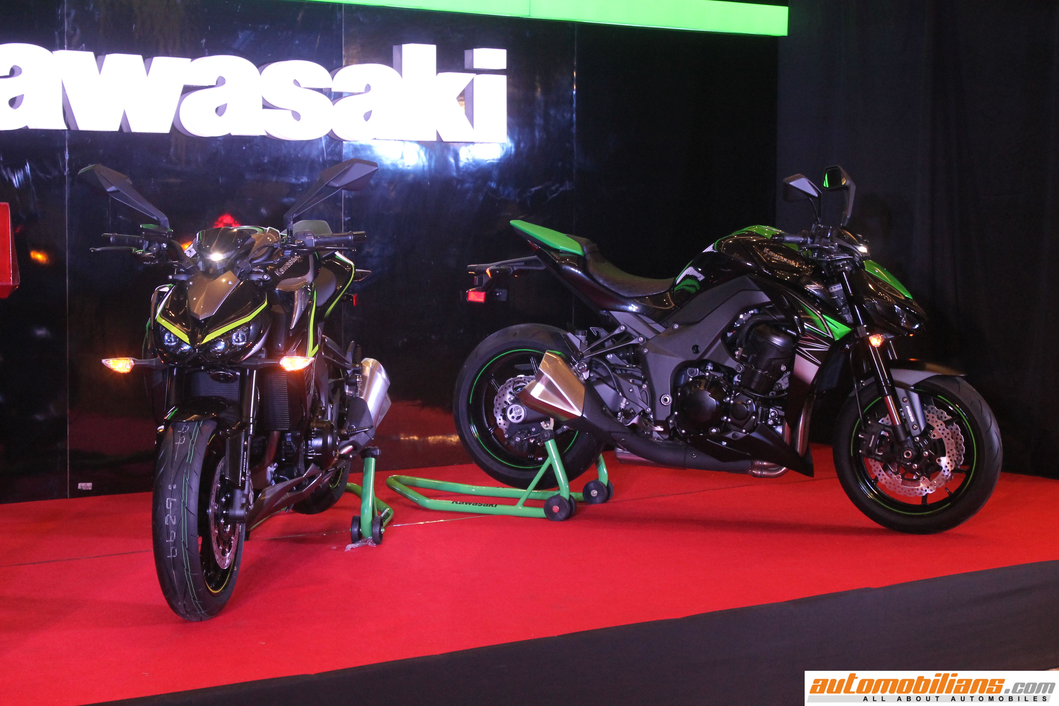 2017 Kawasaki Z250, Z1000 & Z1000R Launched In India