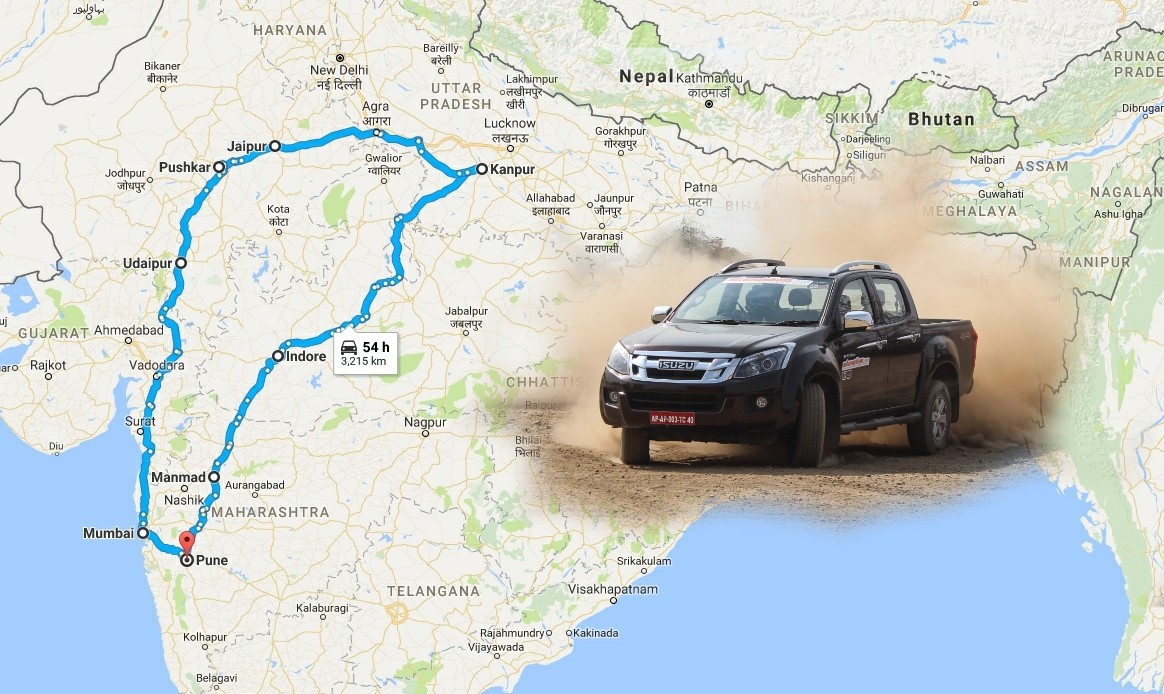Pune-Kanpur-Jaipur-Pune In Isuzu D-Max V-Cross – Travelogue | The Perfect Getaway Car