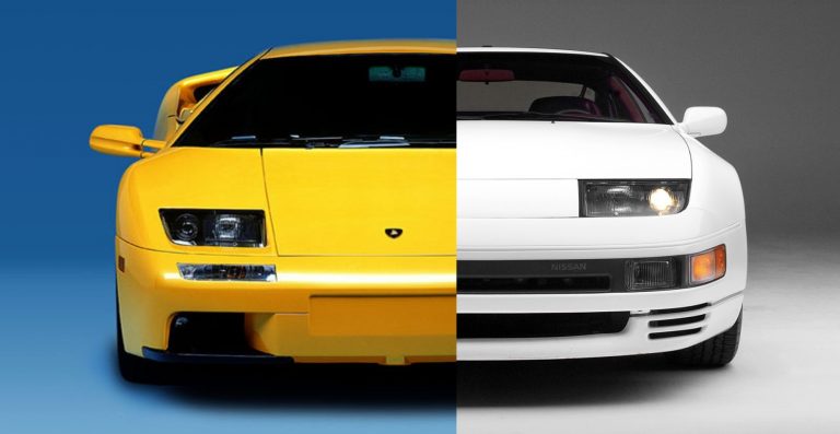 Did Lamborghini Use Nissan Headlights On The Diablo?