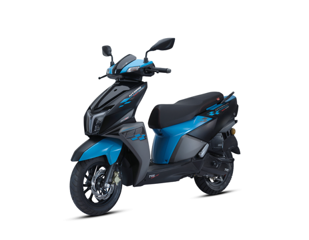 TVS NTORQ 125 Marine Blue Colour Race Edition Launched