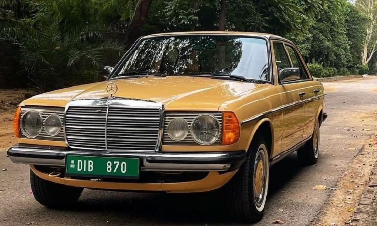 Classic Mercedes W123 Converted to EV