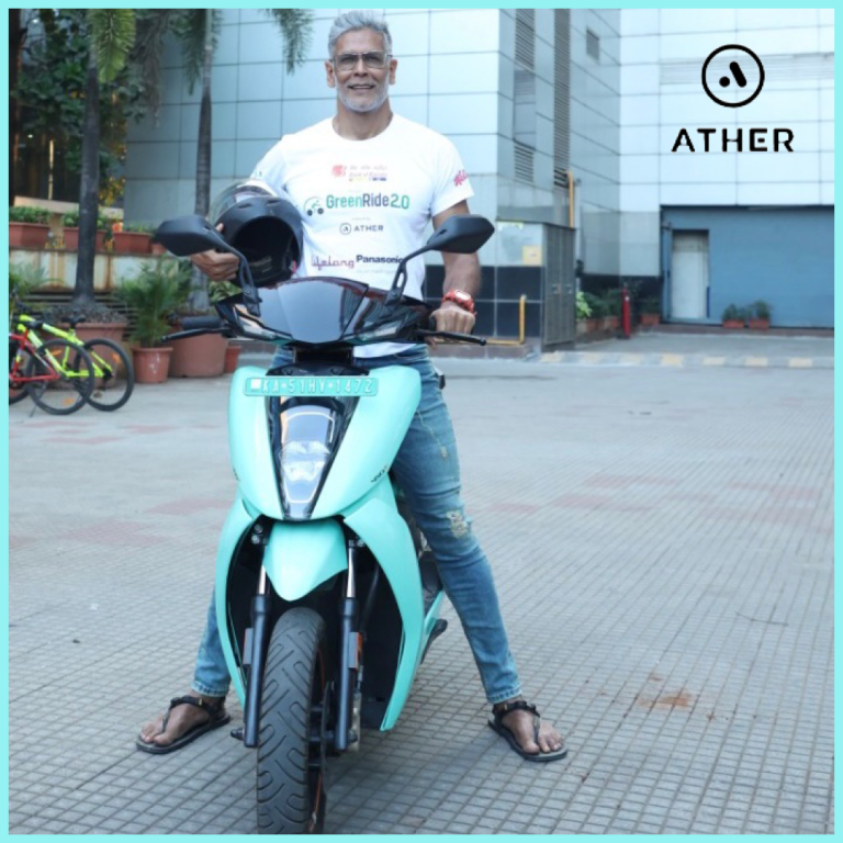 Milind Soman to Ride Ather 450X from Bengaluru to Mangalore