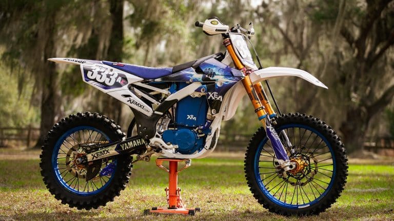 Yamaha’s electric motocross bike in the works!